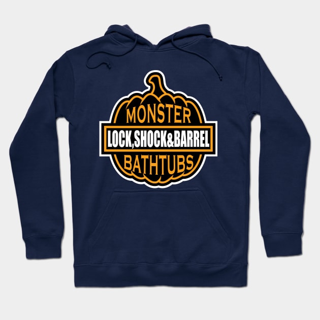 Monster Bathtubs Hoodie by wuxter